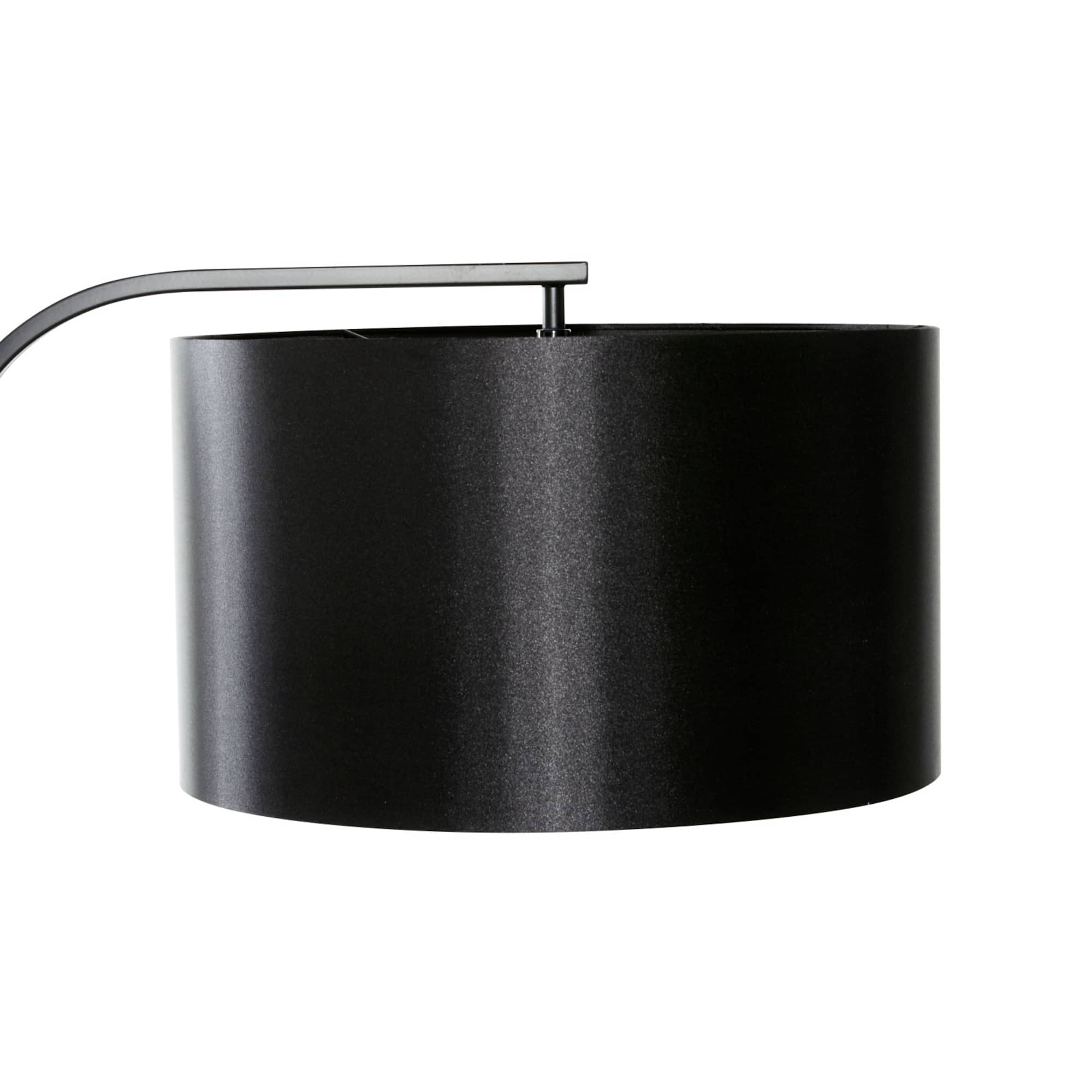 Black Metal Traditional Floor Lamp, 64" x 16" x 29"